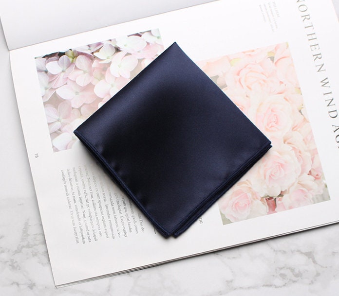 Premium Satin Silk Pocket Square Set | Matching Groomsmen Accessories