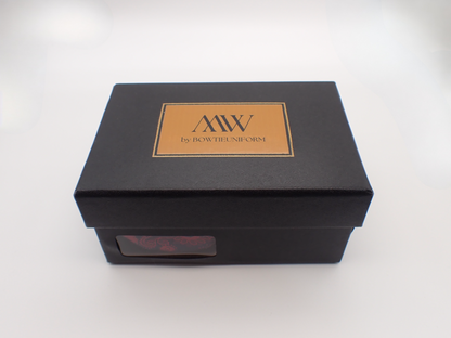 Lavender Pattern Tie Set / Pocket Square, Bowtie, Tie Clip, Cufflinks / Gift for Him / Wedding Groomsmen Gift / Men's Gift Box / Purple