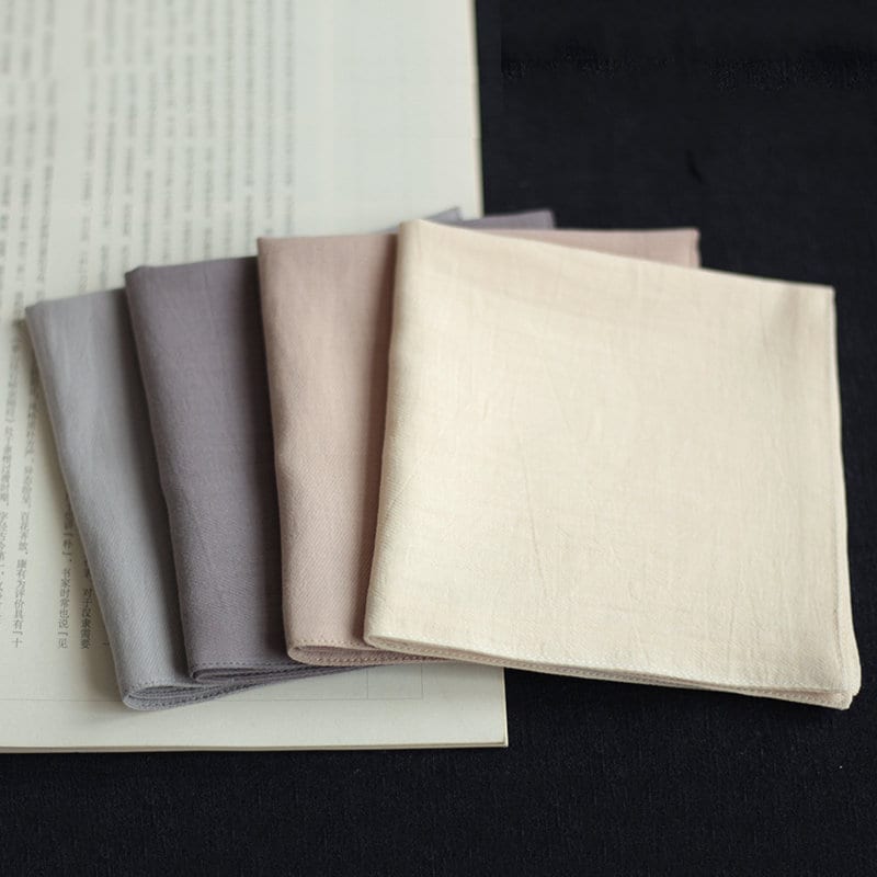 Ultra-Soft Personalized Cotton Handkerchief | Custom Wedding & Anniversary Gift