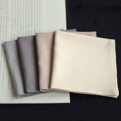 Ultra-Soft Personalized Cotton Handkerchief | Custom Wedding & Anniversary Gift