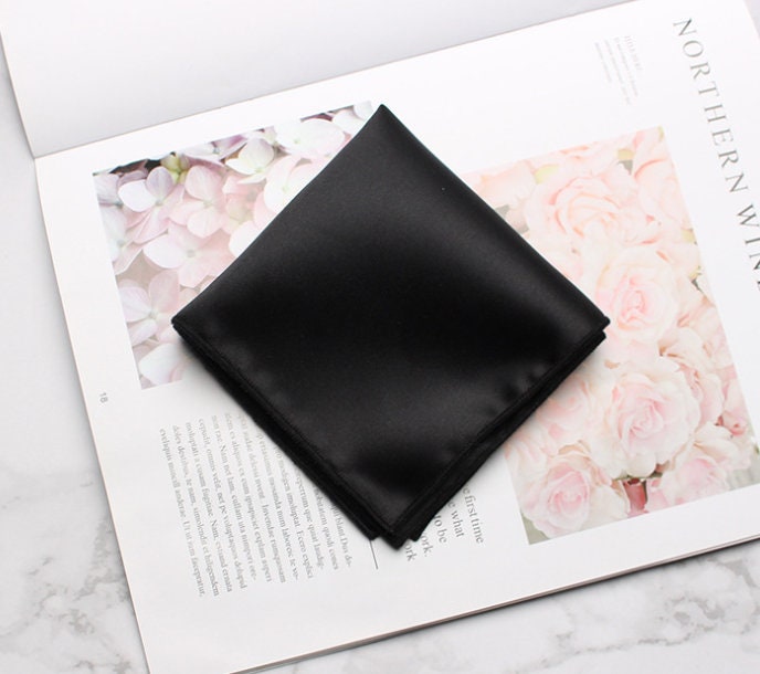 Premium Satin Silk Pocket Square Set | Matching Groomsmen Accessories