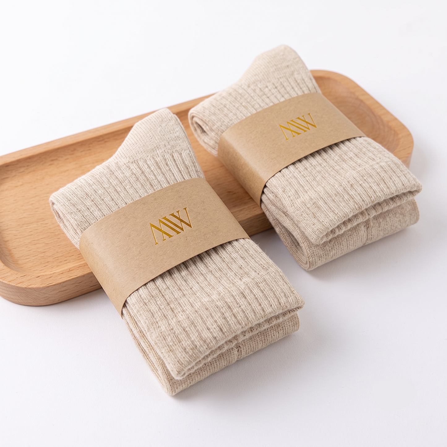 Signature Ribbed Cotton Crew Socks - The Classic Collection (Set of 2 / 4 / 6/ 8)