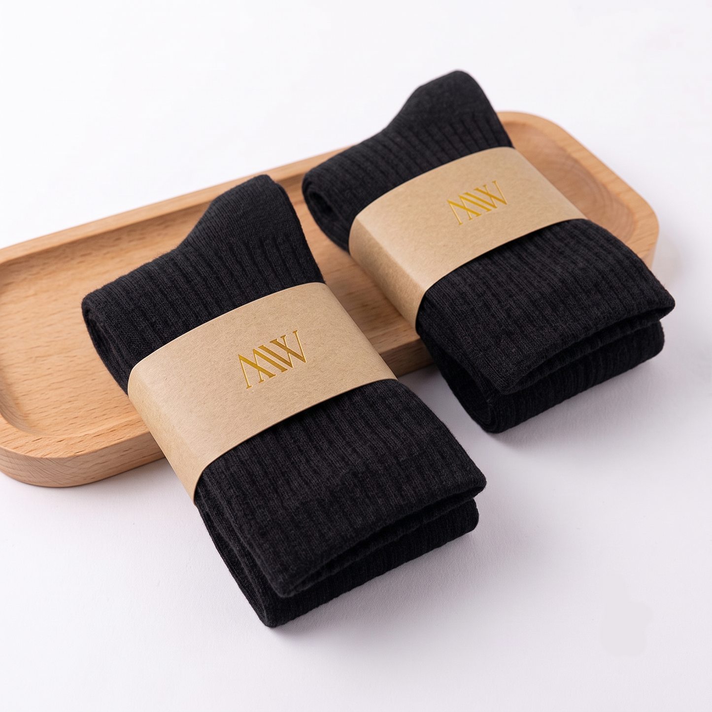 Signature Ribbed Cotton Crew Socks - The Classic Collection (Set of 2 / 4 / 6/ 8)