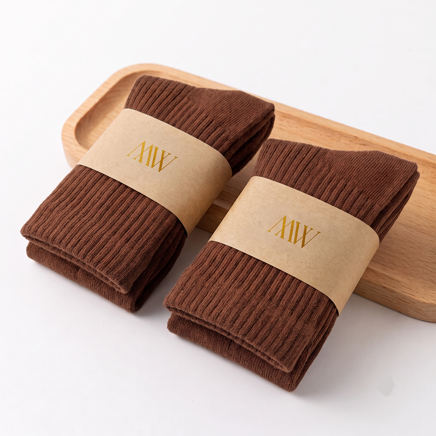 Signature Ribbed Cotton Crew Socks - The Classic Collection (Set of 2 / 4 / 6/ 8)