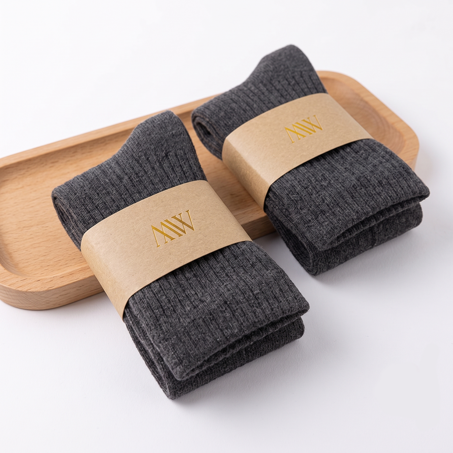 Signature Ribbed Cotton Crew Socks - The Classic Collection (Set of 2 / 4 / 6/ 8)