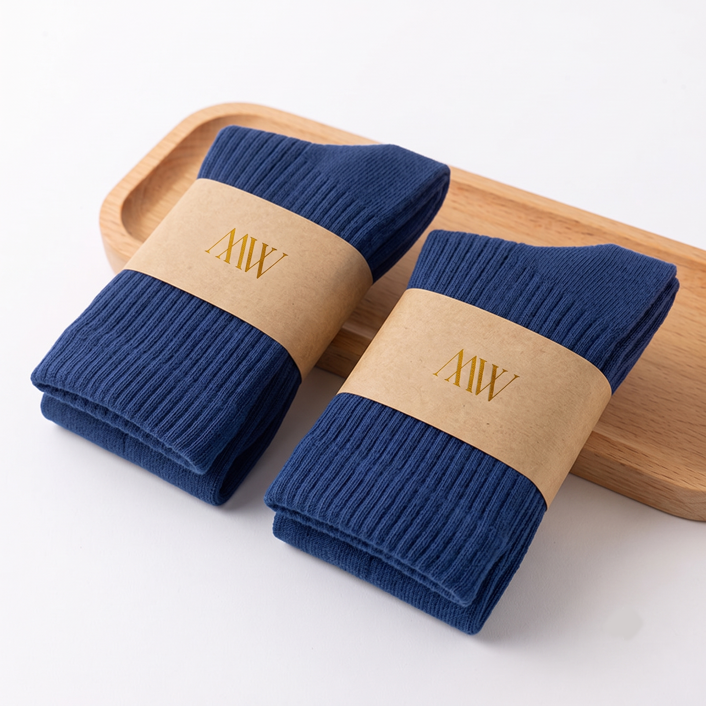 Signature Ribbed Cotton Crew Socks - The Classic Collection (Set of 2 / 4 / 6/ 8)