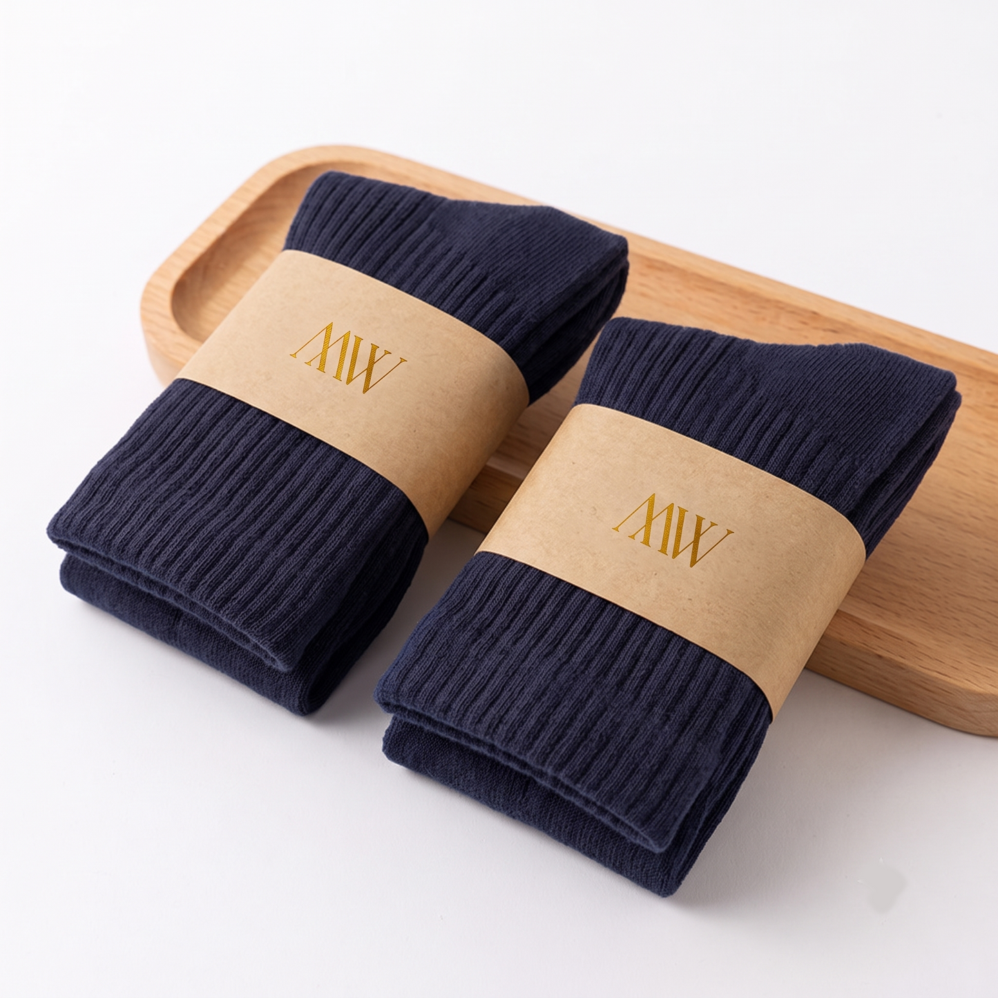 Signature Ribbed Cotton Crew Socks - The Classic Collection (Set of 2 / 4 / 6/ 8)
