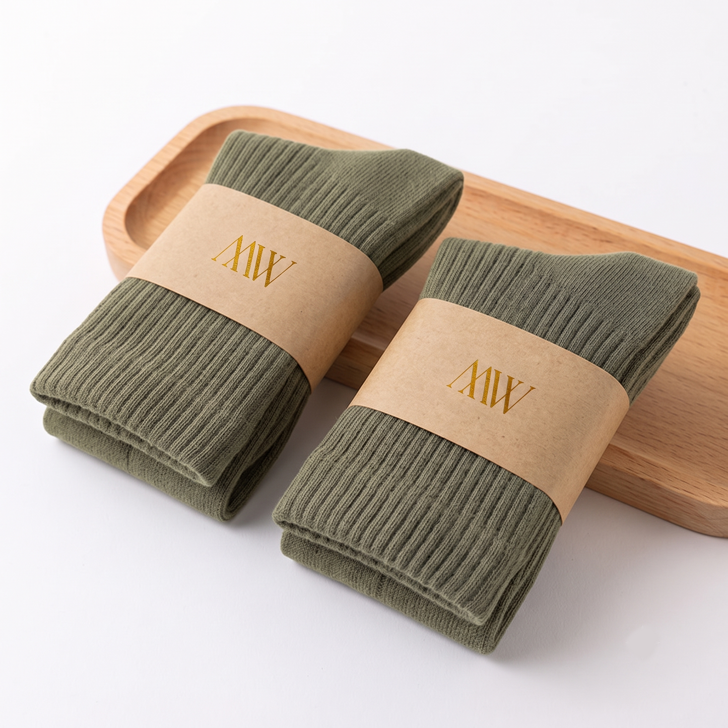 Signature Ribbed Cotton Crew Socks - The Classic Collection (Set of 2 / 4 / 6/ 8)