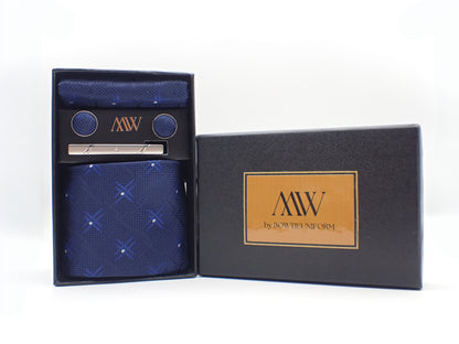 Sparkle Star Galaxy Space Necktie Set / Pocket Square Tie Bowtie Cufflinks Set / Wedding Tie / Tie Clips / Gift for him Mens Groomsmen Gift