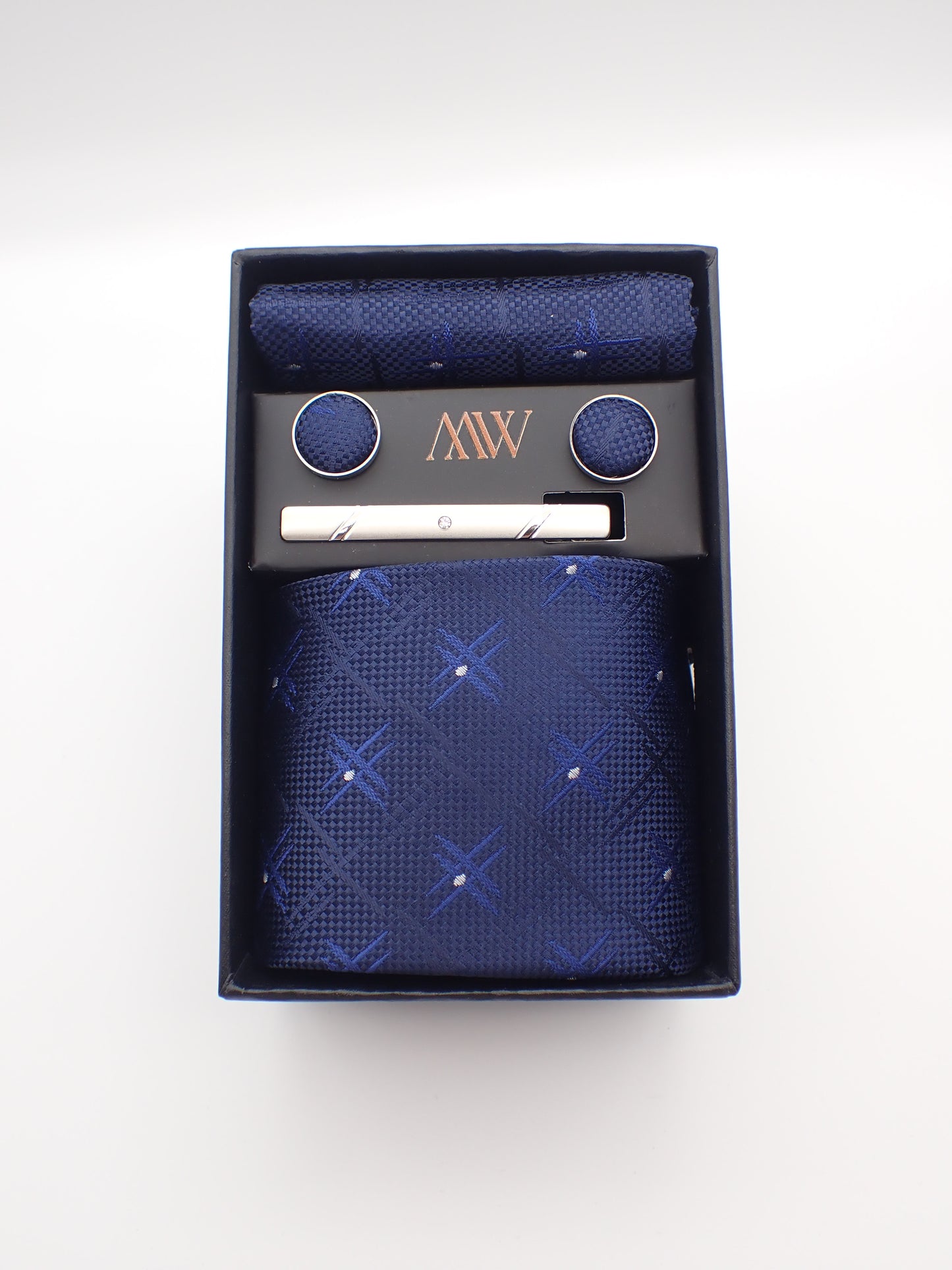 Sparkle Star Galaxy Space Necktie Set / Pocket Square Tie Bowtie Cufflinks Set / Wedding Tie / Tie Clips / Gift for him Mens Groomsmen Gift