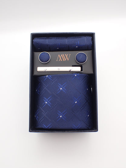 Sparkle Star Galaxy Space Necktie Set / Pocket Square Tie Bowtie Cufflinks Set / Wedding Tie / Tie Clips / Gift for him Mens Groomsmen Gift