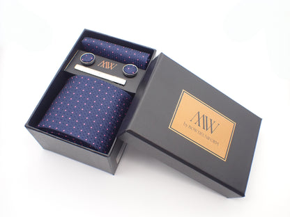 Purple Galaxy Space Necktie Set / Pocket Square Tie Bowtie Cufflinks Set / Wedding Tie / Tie Clips / Gift for him Mens Groomsmen Gift