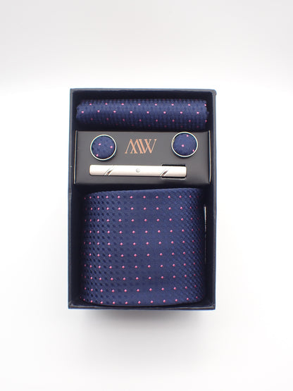 Purple Galaxy Space Necktie Set / Pocket Square Tie Bowtie Cufflinks Set / Wedding Tie / Tie Clips / Gift for him Mens Groomsmen Gift