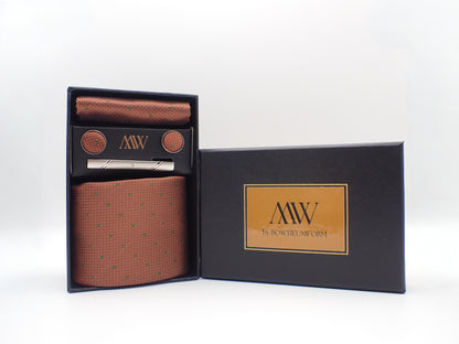 Royal Blue Paisley Tie Set / Pocket Square Tie Bowtie Cufflinks Set / Wedding Tie / Tie Clips / Gift for him Mens Groomsmen Gift