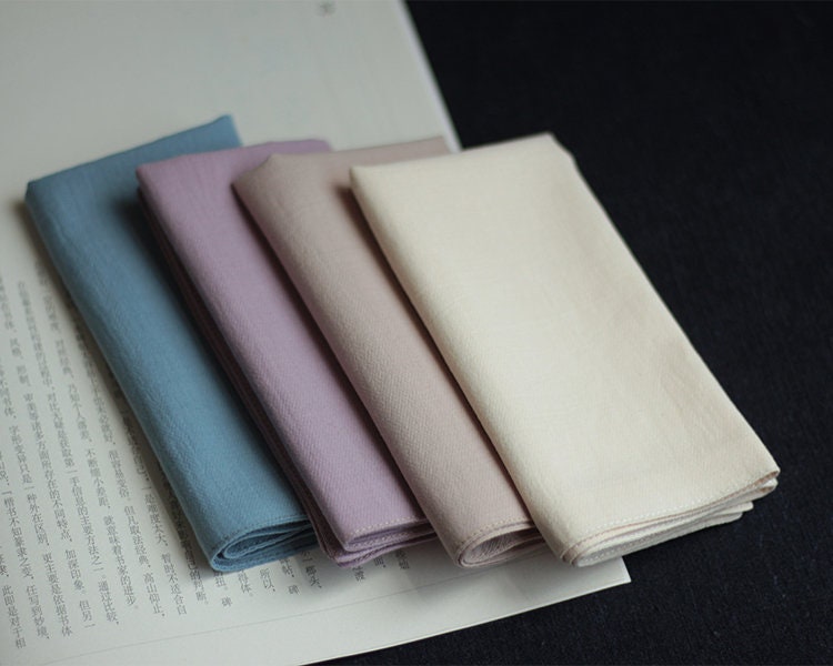 Ultra-Soft Personalized Cotton Handkerchief | Custom Wedding & Anniversary Gift