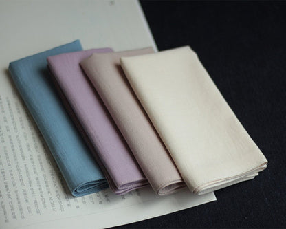 Ultra-Soft Personalized Cotton Handkerchief | Custom Wedding & Anniversary Gift