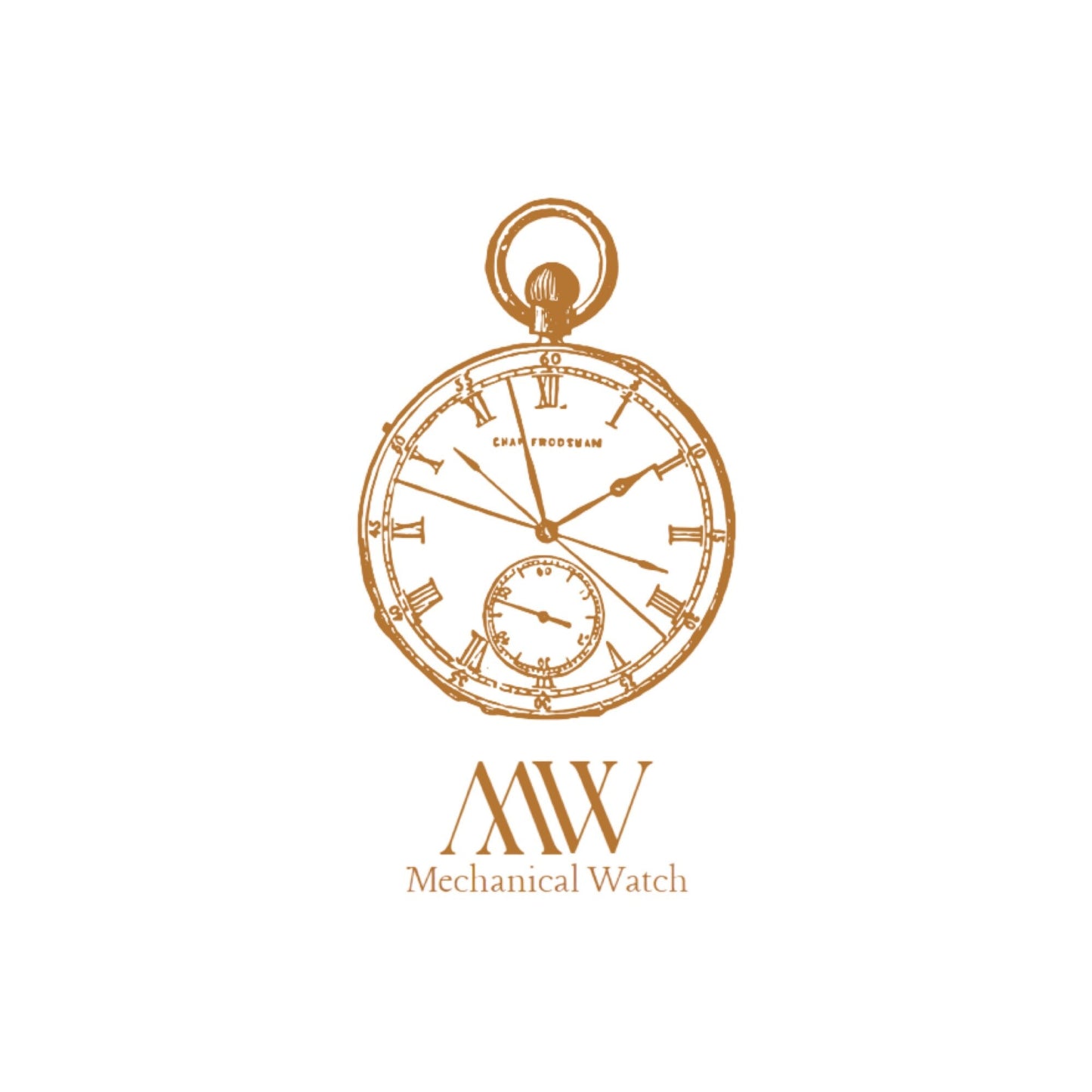 Pocket Watch Mechanical Skeleton, Antique Bronze Black Gold | Groomsmen Gift